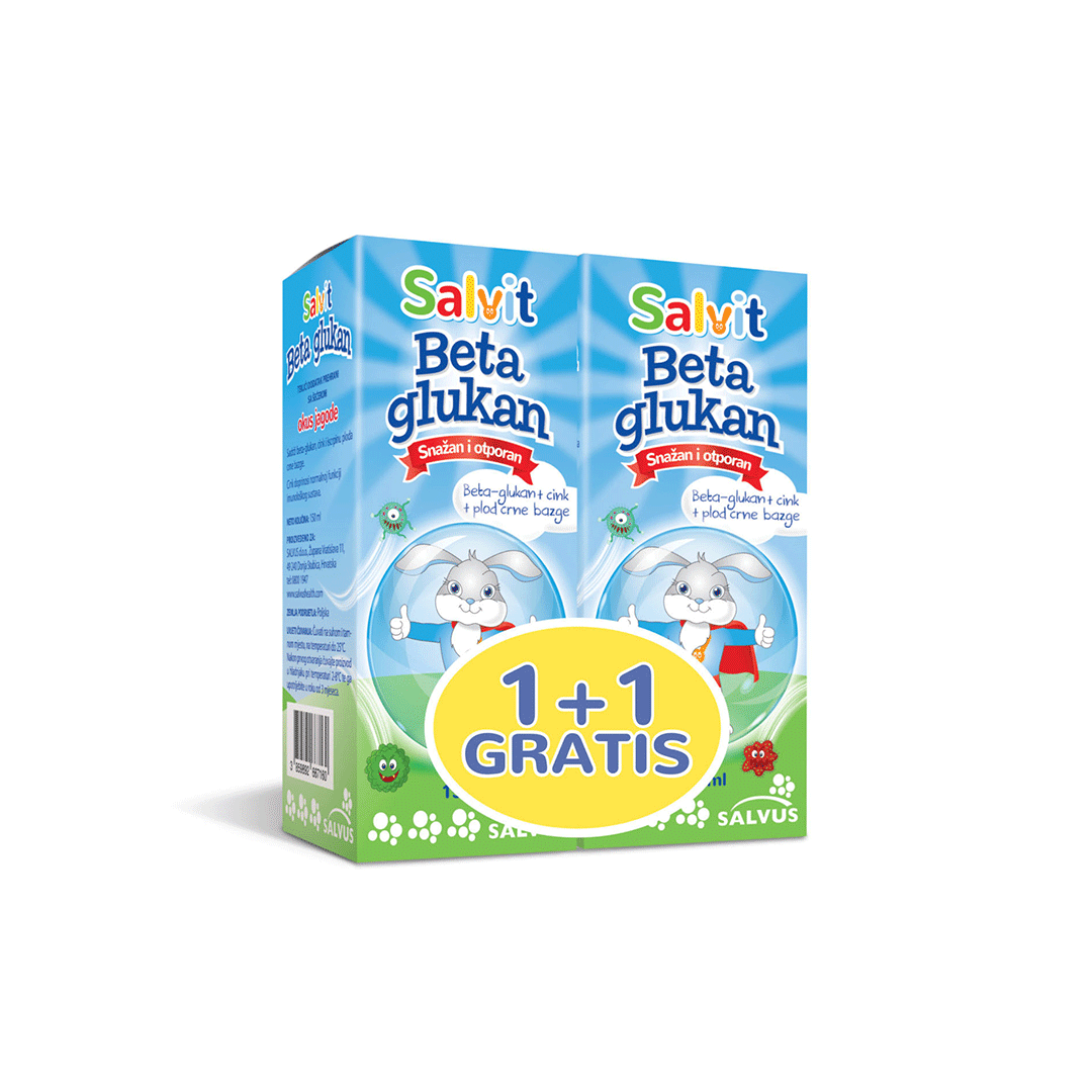 SALVIT BETA GLUKAN SIRUP 150ML 1+1