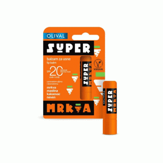 OLIVAL SUPER MRKVA BALZAM ZA USNE SPF20 4.5G