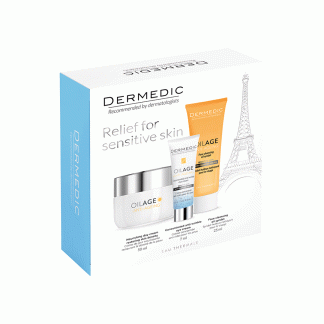 DERMEDIC OILAGE PAKET(OKOLOOČNA+ULJANI SINDET+DNEVNA KREMA)