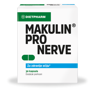 Dietpharm Makulin Pronerve, Za zdravlje očiju, 30 kapsula