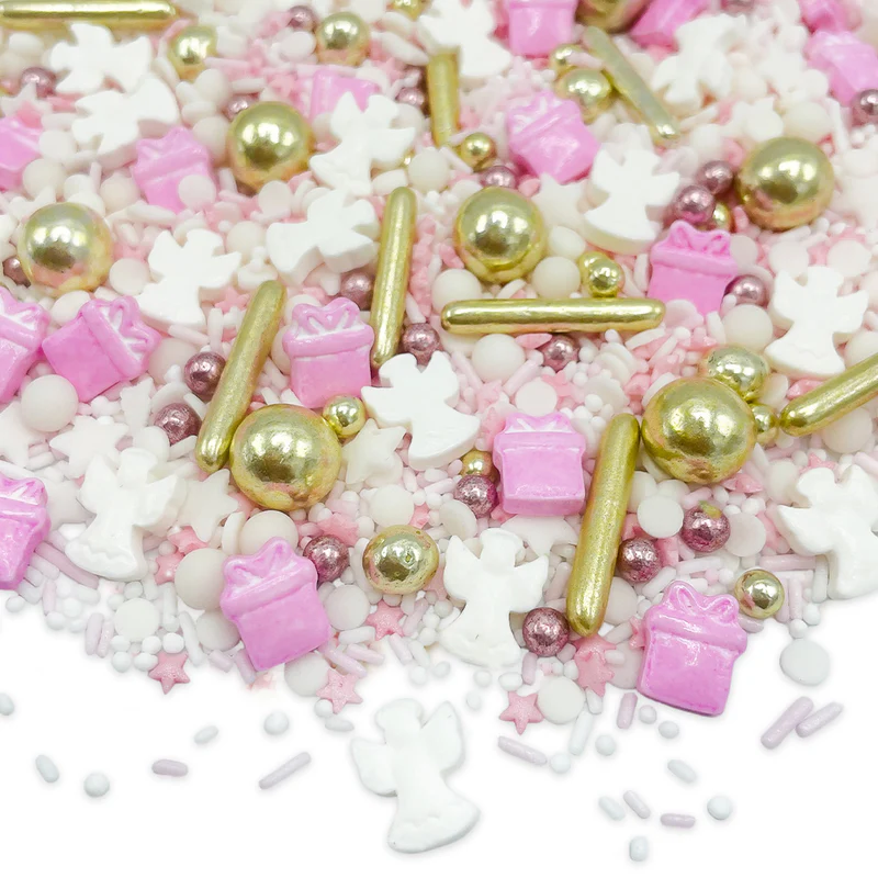 Dekorativna mješavina Happy Sprinkles VEGAN – Dreamy Angel 90g - Slika 3