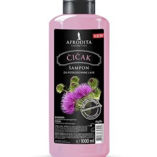 AFRODITA Šampon čičak 1L, Protiv prekomjernog ispadanja kose