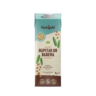 Napitak od badema Bez šećera – Organski 1000ml Nutrigold