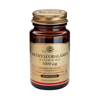 SOLGAR Methylcobalamin 1000mcg tablete a 30, Dodatak prehrani za nadoknadu vitamina B12