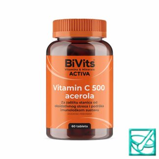 BIVITS VITAMIN C500 ACEROLA tbl a60
