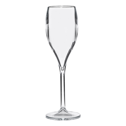Čaša na stopicu Opale Flute SAN 15cl – 6/1 – transparent