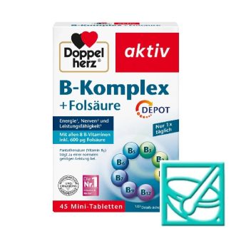 DOPPELHERZ B COMLEX+FOLNA KISELINA tbl a45
