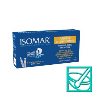 ISOMAR hiper.otop. za nos 20x5ml