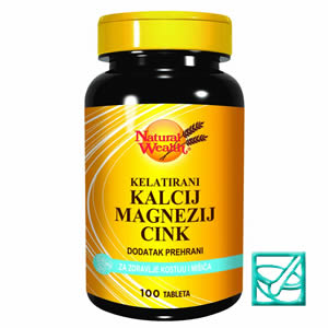 NATURAL WEALTH Ca+Mg+Zn a 100 tbl
