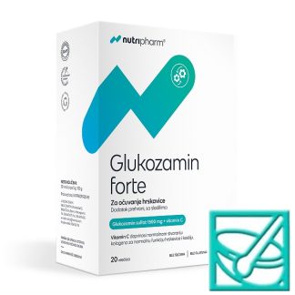 NUTRIPHARM GLUKOZAMIN FORTE vreć. a20