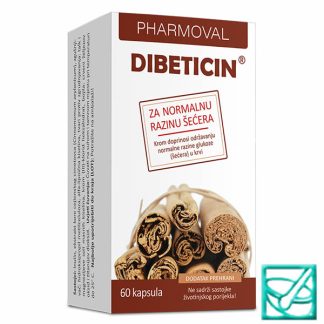 PHARMOVAL DIBETICIN caps a60