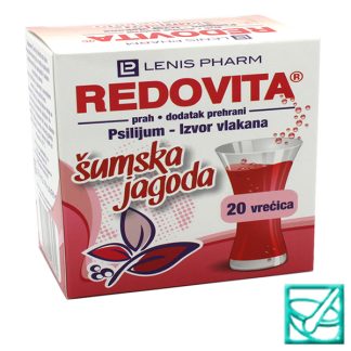 REDOVITA prah vrećice 20x4g ŠUM. JAGODA