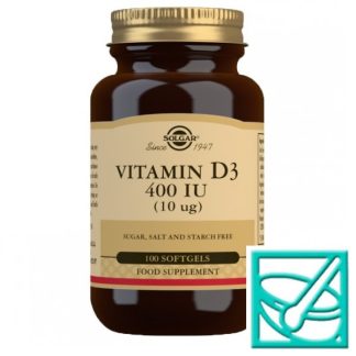 SOLGAR VITAMIN “D” 400IU tbl