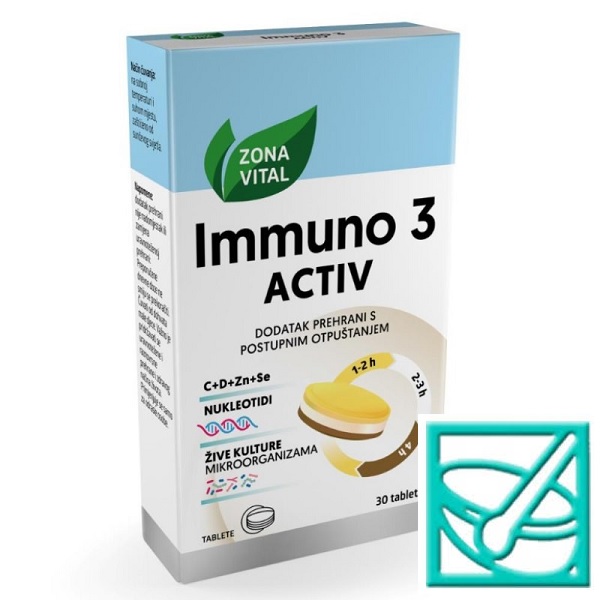 ZONA VITAL IMMUNO 3 ACTIV tbl a30
