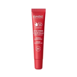 BABE Sun Lip&Cheek Color Balm SPF50 Red, 20 ml