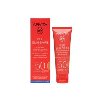 Apivita Bee sun Safe Tonirana Gel-krema za lice SPF 50