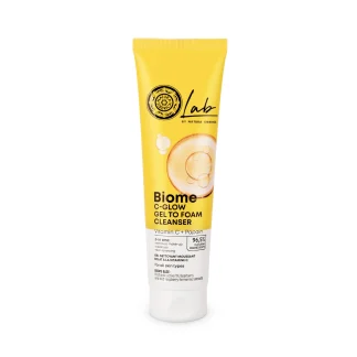 Laboratorij Natura Siberica Biome. C-Glow Gel To Foam pjenasti gel za čišćenje lica, 140 ml