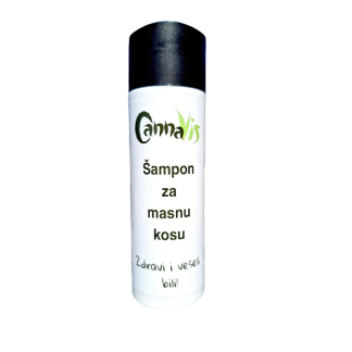 Cannavis – CBD Šampon za masnu kosu 200ml