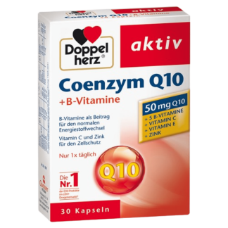 Doppel herz Aktiv Coenzym Q10 + B vitamin, 30 kapsula
