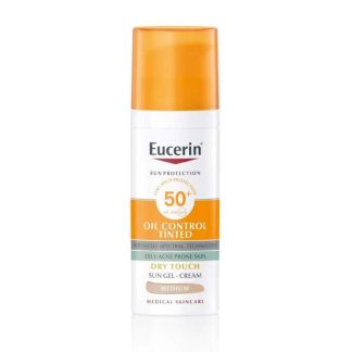 Eucerin Sun Oil Control tonirana SPF50+ – tamna nijansa, 50 ml