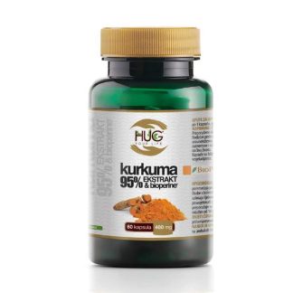 HUG Kurkuma 95% ekstrakt & BioPerine kapsule