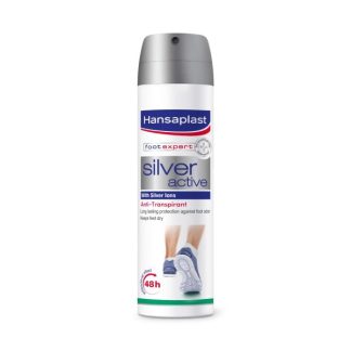 Hansaplast Silver Active sprej za stopala 150 ml