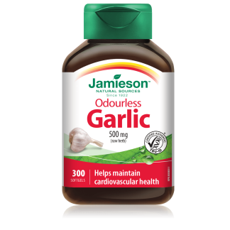 Jamieson Češnjak bez mirisa 500 mg