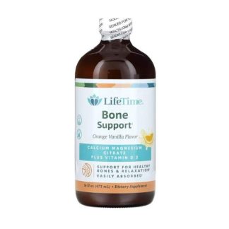LifeTime Tekući kalcij magnezij citrat (okus naranče), 473 ml