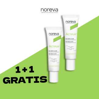 NOREVA Actipur BB LIGHT a30ml, Krema protiv nesavršenosti (1+1 GRATIS)