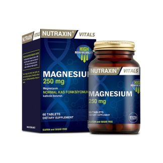 Nutraxin Magnezij tbl 60 x 250 mg