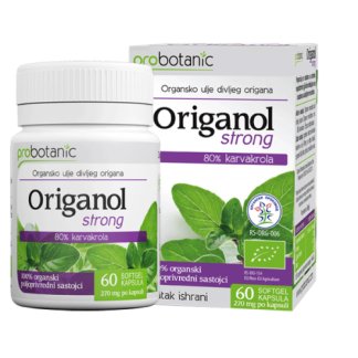 PROBOTANIC Origanol strong kapsule 60, Namjenjen svima koji teško podnose pijenje ulja divljeg origana