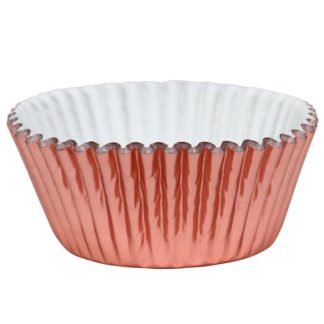 Metalik košare za muffine – rose gold PME