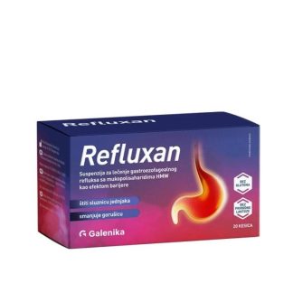 REFLUXAN KESICE a20, Štiti sluznicu jednjaka, smanjuje žgaravicu