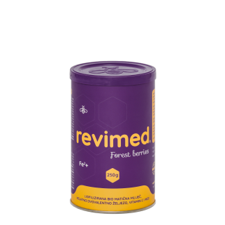 REVIMED® Fe željezo, BIO matična mliječ, med, vitamin C, 250mg