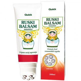 ESENSA RUSKI BALSAM MASAŽER 200ml, Za ublažavanje mišićno-skeletnih bolova, napetosti i ukočenosti zglobova