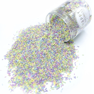 Dekorativna mješavina Happy Sprinkles – Pastel Strands 90g
