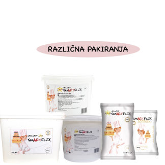 Šećerna masa Smartflex baršunasta bijela – razna pakiranja
