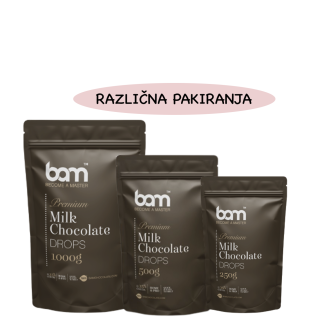Bam mliječna čokolada – različita pakiranja