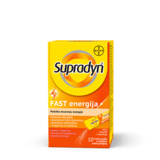 SUPRADYN ENERGIJA FAST vrećice a 10, Vitaminsko mineralni dodatak prehrani