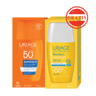 Uriage Bariésun SPF 50+ fluid 30 ml + GRATIS fluid 30 ml set