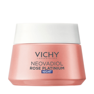 Vichy Neovadiol Rose Platinum noćna krema za revitalizaciju i popunjavanje kože, 50 ml