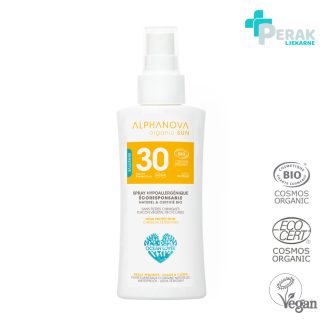Alphanova Sun HYPO Sprej za Zaštitu od Sunca SPF30 90g