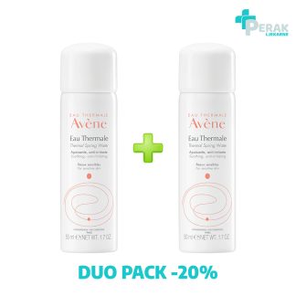 Avene Termalna Voda 50 ml DUO PACK -20%
