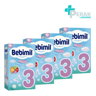Bebimil 3 Aktiv Prijelazna Mliječna Hrana PAKET 4x500g