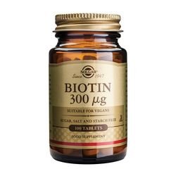 SOLGAR BIOTIN tablete a 100, Vitamin za kožu, kosu i nokte