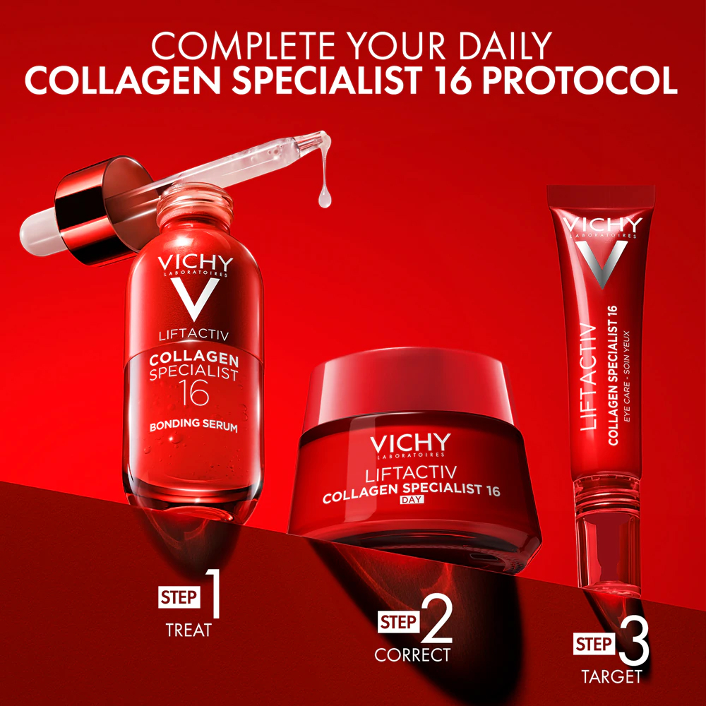 Vichy Liftactiv Collagen Specialist 16 Krema za Područje Oko Očiju 15ml - Slika 3