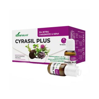 Cyrasil kombinacija ljekovitog bilja i lecitina – 15x10ml – Soria Natural