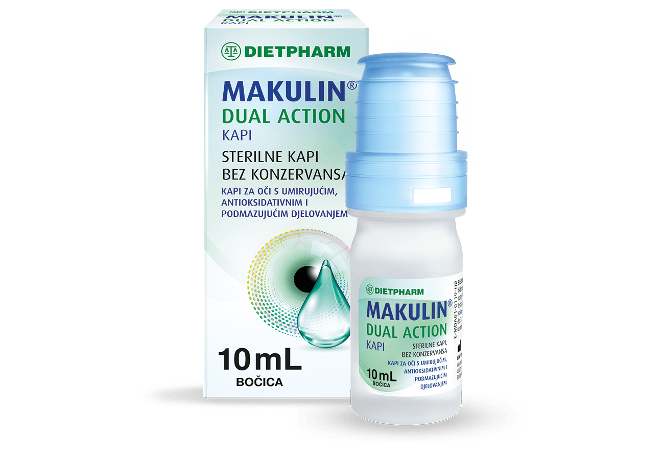 Dietpharm Makulin® Dual Action kapi za oči 10 ml