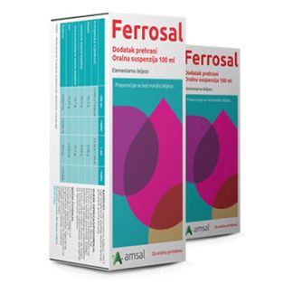 Amsal FERROSAL oralna suspenzija 100ml, Dodatak prehrani sa željezom