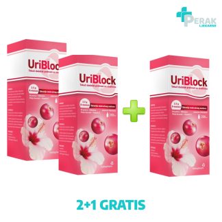 Hamapharm UriBlock za Urinarne Infekcije 200ml 2+1 GRATIS
